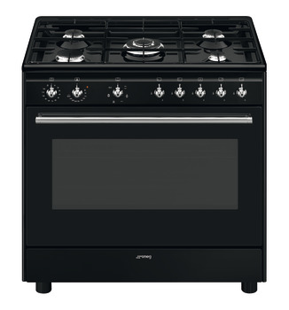 Smeg Con CX91GMBL Range Ckr DF Black