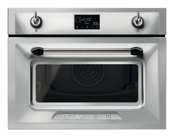 Smeg Vic SO4902M1X Cmb Microwave Stainless Steel