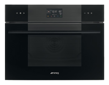 Smeg Lin Gal SO4102S3B3 Cmb Ovn Sgl Black