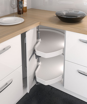 Mondo 90D Carousel 335mm Door ProArc Grey
