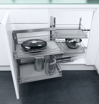 VS CorFold SO 800mm RH 4xPrm Grey
