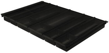 Cuisio Cut Tray 473/800mm Plastic Black