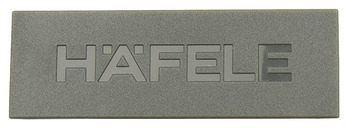 MXS Hafele Logo Cover Cap Plastic Antique 1pc