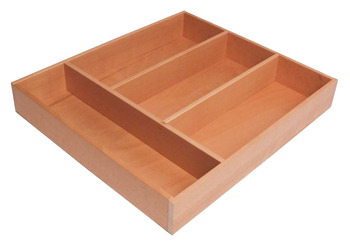 Cutlery Ins Lacquered Beech 60x360x400mm