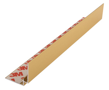 AluSplash Int Crn Profile 750mm Aluminium Brs