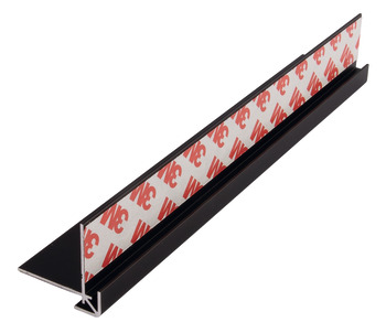 AluSplash Ext Crn Profile 750mm Aluminium Black