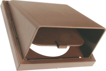 Manrose 125mm WP Cwl Wall OL Rnd Brw