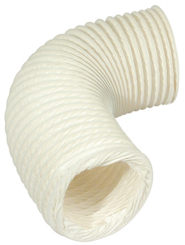 Manrose 100mm Flx Hose FR PVC Wht 3m