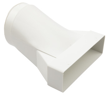 Manrose 125-204mm Rnd-Rect D.Adp PVC Grey