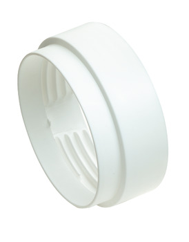 Manrose 150mm T.Hose Conn PVC Wht Female