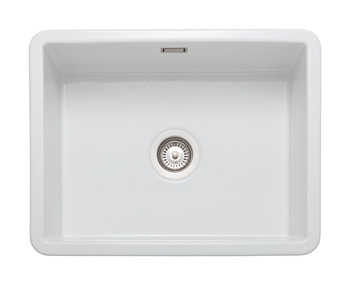 Rectangle Rustique CRUB5340WH 1.0B Sink Cer Wht