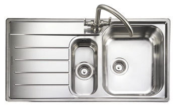 Rectangle Oakland OL9852L 1.5B Sink LHD Stainless Steel