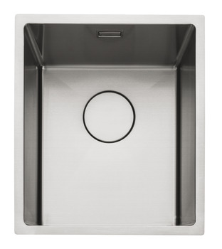 Rectangle Atl.Kube KUBE34 1.0B Sink UH Stainless Steel