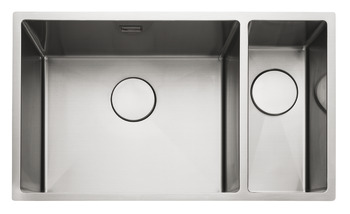 Rectangle Kube KUBE5018R 1.5B Sink RHHB Stainless Steel
