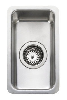 Rectangle Quad QUAD16 0.5B Sink UH Stainless Steel