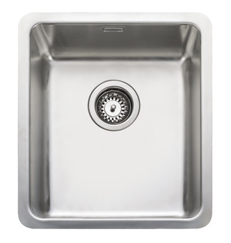 Rectangle Quad QUAD34 1.0B Sink UH Stainless Steel