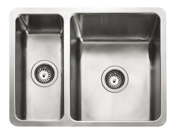 Rectangle Quad QUAD3418 1.5B Sink Rev Stainless Steel