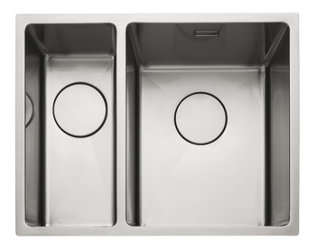 Rectangle Cubix CBX3218L 1.5B Sink LHHB Stainless Steel
