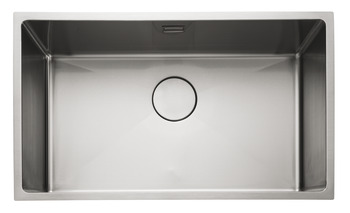 Rectangle Cubix CBX70 1.0B Sink UH Stainless Steel