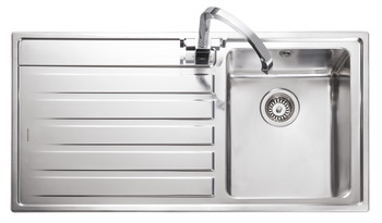 Rectangle Rockford RK9851L 1.0B Sink LHD Stainless Steel