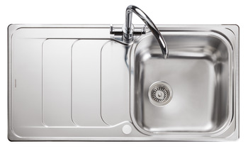 Rectangle Houston HS9851 1.0B Sink Rev Stainless Steel