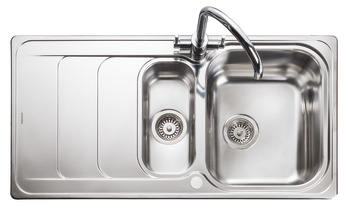 Rectangle Houston HS9852 1.5B Sink Rev Stainless Steel