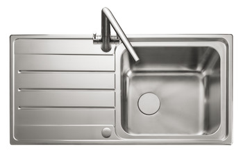 Rectangle Oakland OAK1051 1.0B Sink Rev Stainless Steel