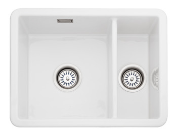 Rectangle Rustique CRUB3315WH 1.5B Sink RH Cer