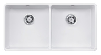Rectangle Belfast CFBL900WH 2.0B Sink Cer Wht