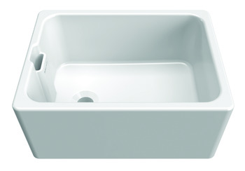 Bidbury&Co Oakford 1.0B Sink Ceramic Wht