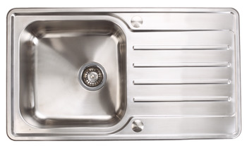 Hafele Abbey 860mm 1.0B Sink Rev Stainless Steel
