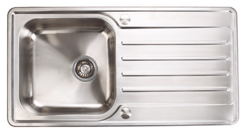 Hafele Abbey 965mm 1.0B Sink Rev Stainless Steel