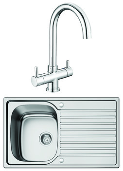 Sofia STP860C 1.0B Sink+Tap Set Rev
