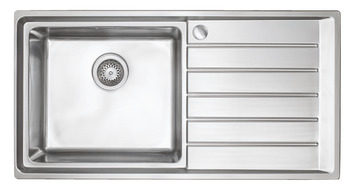 Veneto 970x500mm 1.0B Sink RHD 304 SSS