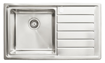 Veneto 860x500mm 1.0B Sink RHD 304 SSS
