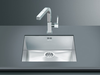 Smeg Quadra VSTQ50-2 1.0B Sink UH Stainless Steel