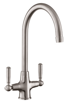 Rectangle AqCls TAQCLASSDLBF/BF D.Lvr Tap Brushed Stainless Steel
