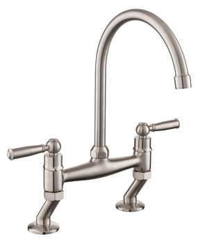 Rectangle AqCls TAQCLASSBRBF/BF Brg Tap Brushed Stainless Steel/Brushed Stainless Steel