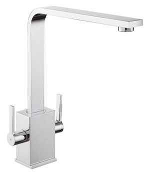 Rectangle Kube TKUBEDLCM/ D.Lvr L-Tap Stainless Steel Chrome