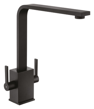 Rectangle Kube TKUBEDLMB/ D.Lvr L-Tap Stainless Steel Black