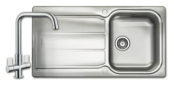 Rectangle Glendale GL9501/TCAQ2CM 1.0B Sink+Tap