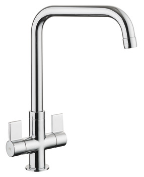Rectangle Aquaquad TAQ2CM D.Lvr Tap Brs Chrome