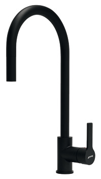 Smeg MID2MN Mix Sgl Lvr Tap Stainless Steel Black