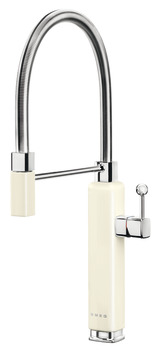 Smeg FAB MDF50CR Mix Sgl Lvr PO Tap Crm
