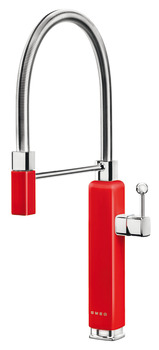 Smeg FAB MDF50RD Mix Sgl Lvr PO Tap Red