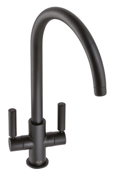 Abode AT2141 Globe Dual Lvr C-Tap Black