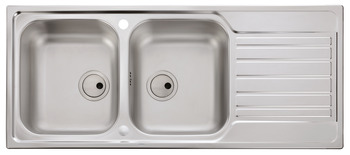 Abode AW5060 Connekt 2.0B Sink Rev Stainless Steel