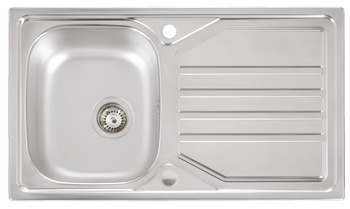 Abode AW5062 Mikro 1.0B Sink Rev Stainless Steel
