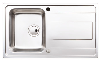Abode AW5101 Ixis 1.0B Sink Rev Cmp Stainless Steel