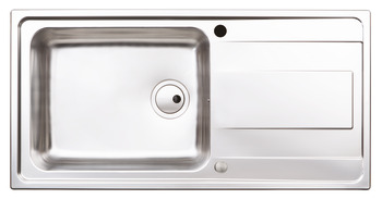 Abode AW5102 Ixis 1.0B Sink Rev Stainless Steel